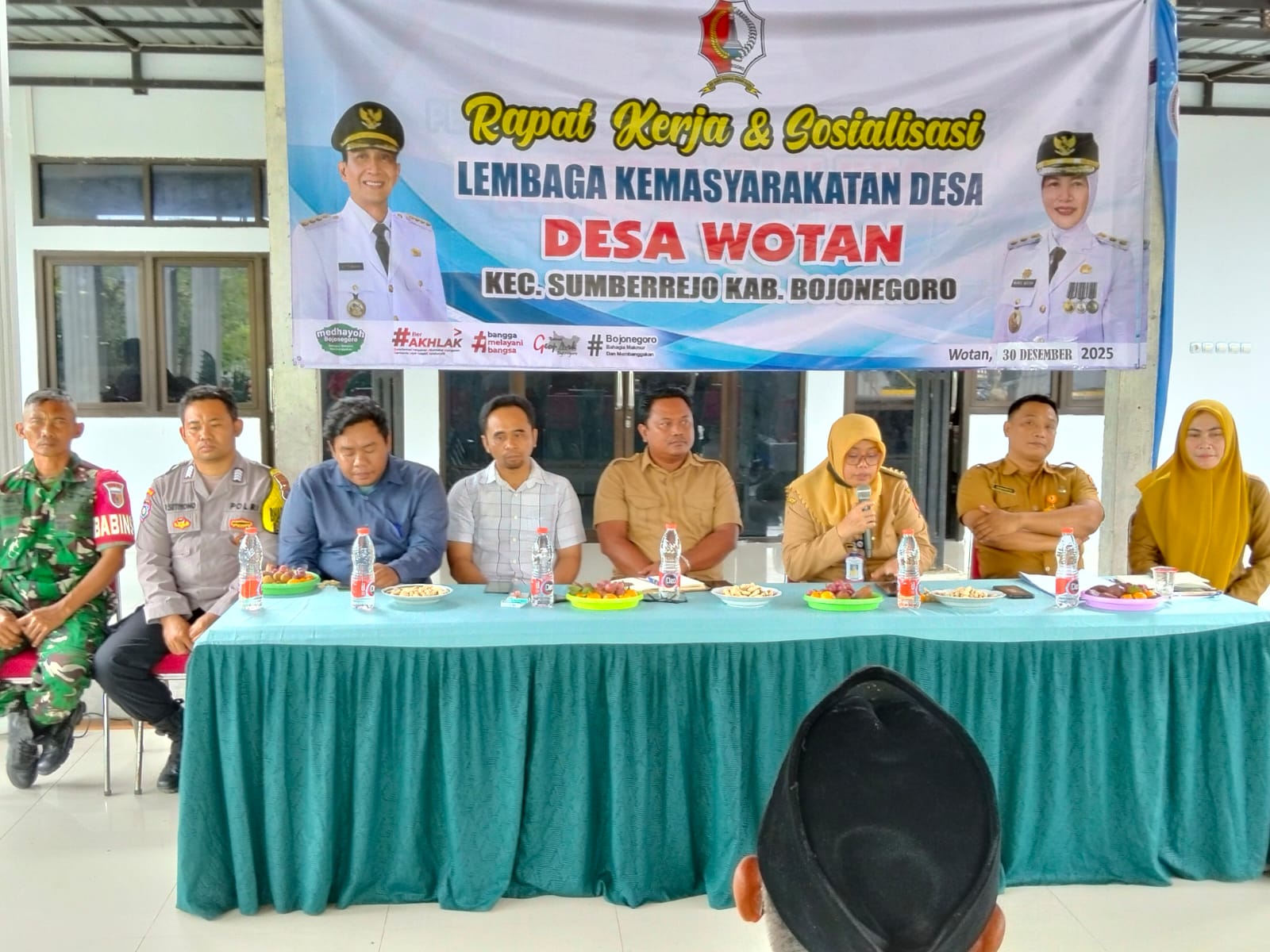 Rapat Kerja dan Sosialisasi Lembaga Kemasyarakatan Desa, Desa Wotan