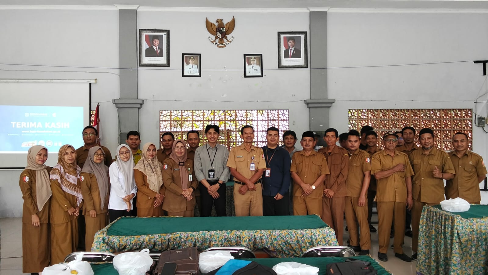 Sosialisasi JKN dari BPJS Kesehatan yang di ikuti oleh 26 Desa Se. Kec. Sumberrejo