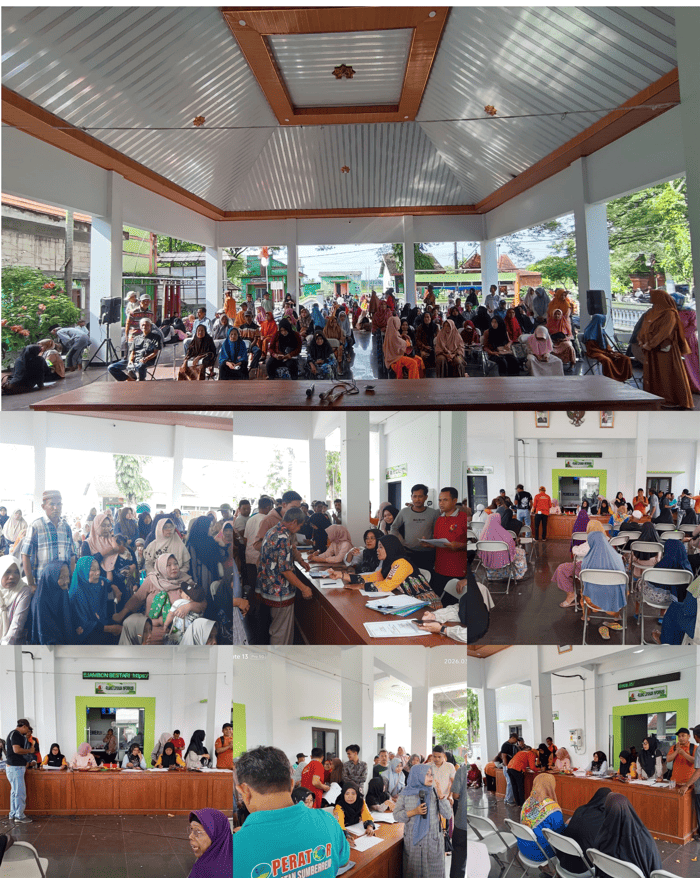 Penyaluran Bantuan Sosial Bidang  REHABSOS APBD Tahun 2026 di Kecamatan Sumberrejo