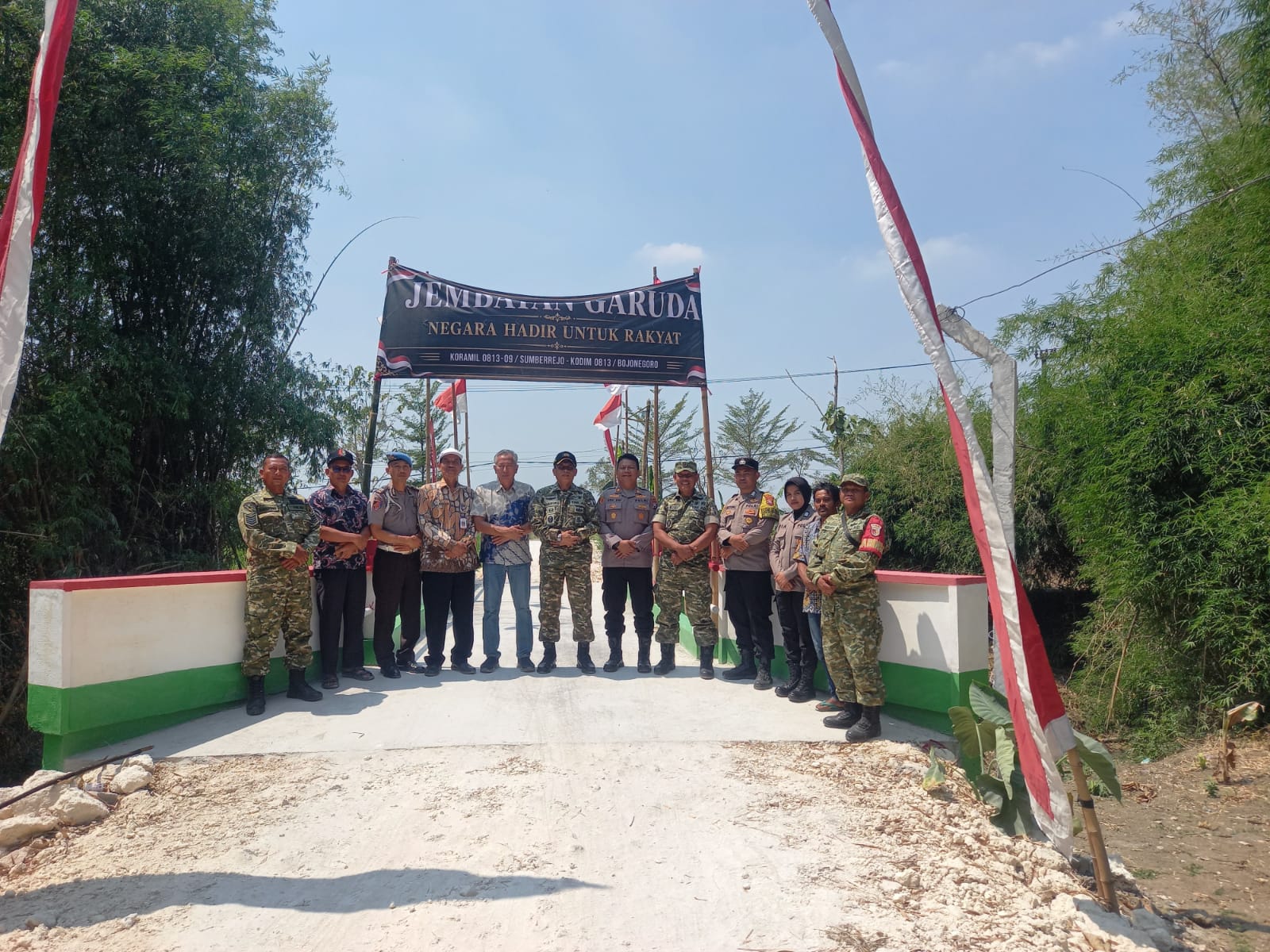 Peresmian Jembatan Garuda