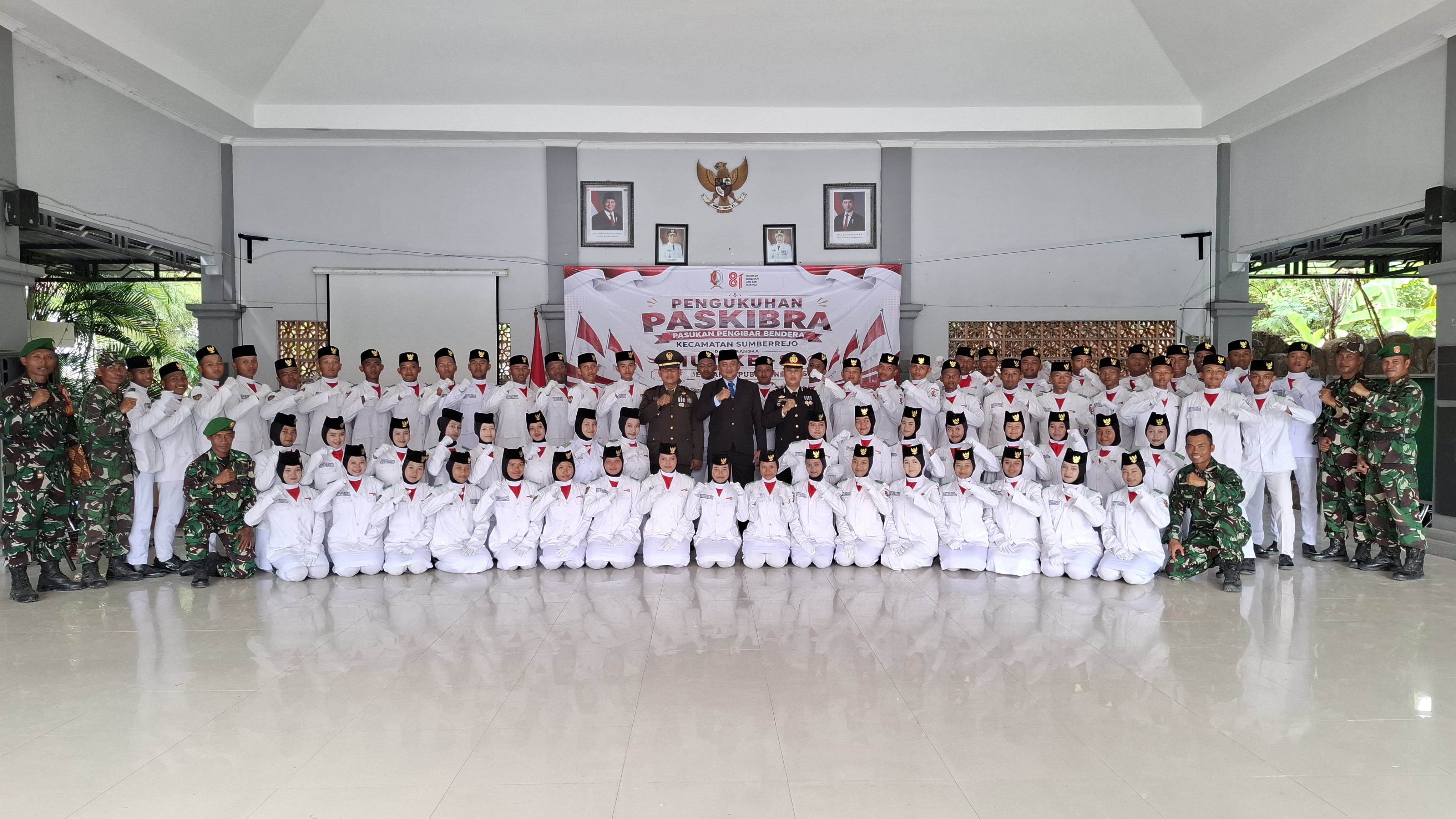 Pengukuhan PASKIBRAKA