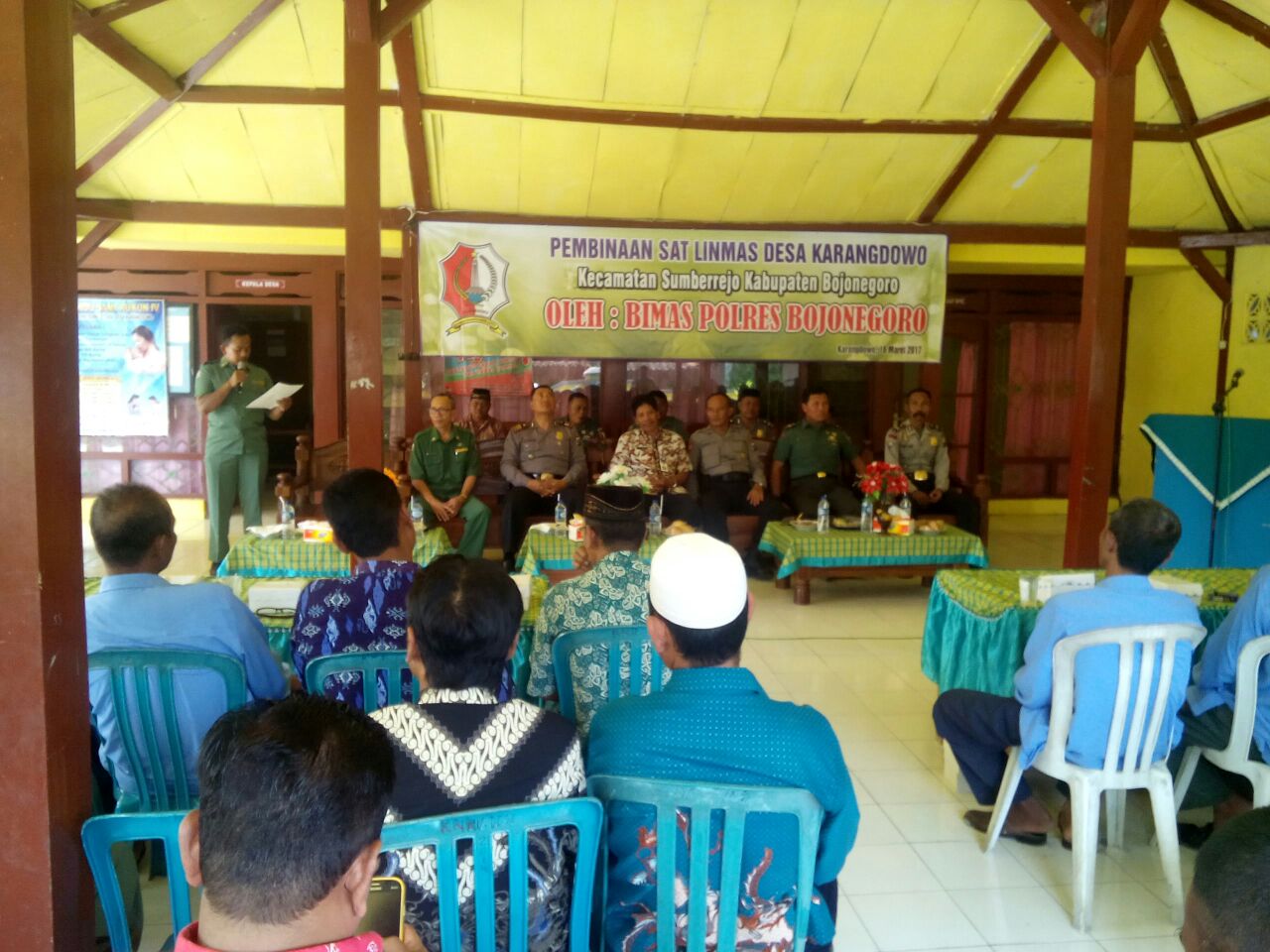 Pembinan SATLINMAS Desa Karangdowo