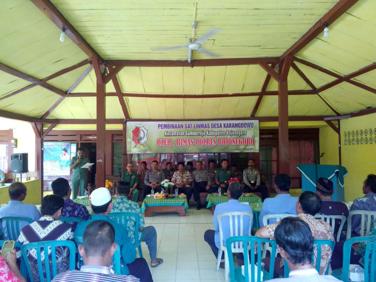 Pembinan SATLINMAS Desa Karangdowo