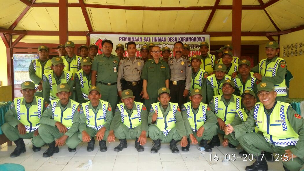 Pembinan SATLINMAS Desa Karangdowo