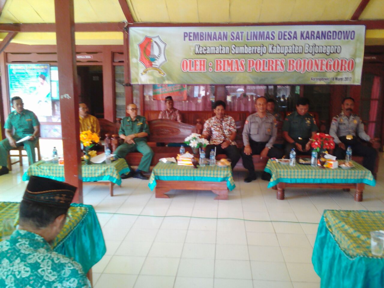 Pembinan SATLINMAS Desa Karangdowo